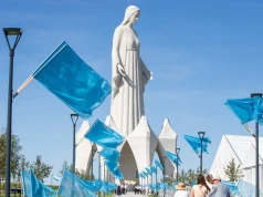 Uroczystość poświęcenia największej w Europie figury Maryi. Na miejscu m.in. Wałęsa