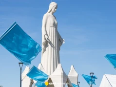 Poświęcili najwyższy pomnik Maryi w Europie. W obchodach wziął udział Lech Wałęsa