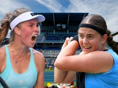 Magdalena Fręch wyrzuciła Jelenę Ostapenko! Co za mecz. I ten wynik seta