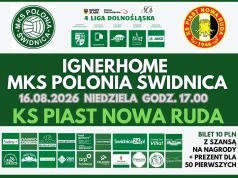 W niedzielę gramy z Piastem Nowa Ruda