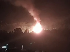 Dramatyczna noc w Sanoku. Spłonął zabytkowy kościół w skansenie