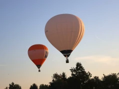 IV Fiesta Balonowa w Lublinie. W niedzielę balony wystartowały z Radawca Dużego