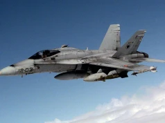 Akcja nad Rumunią. Hiszpański myśliwiec F-18 otworzył ogień
