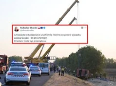 Wypadek na Węgrzech. Ambasada w Budapeszcie uruchomiła infolinię