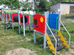 Nowy plac zabaw w Radzikowie Wielkim. „Droga Mleczna” czeka na najmłodszych