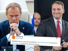 Sondaż: Sikorski wskazywany jako najlepszy kandydat KO na premiera, prześcignął Tuska
