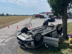 Trzy osoby w szpitalu po wypadku na DK62