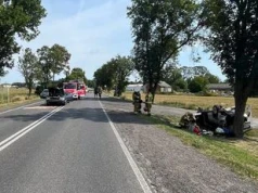 Wypadek na DK62 w Chociszewie. Trasa jest zablokowana.