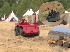 Ukraińcy zadowoleni z dronów naziemnych na froncie, wspierają logistykę, saperów i ratowników