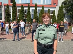 Pomagają rannemu policjantowi. Służby z Łódzkiego ruszyły z wyjątkowym wyzwaniem