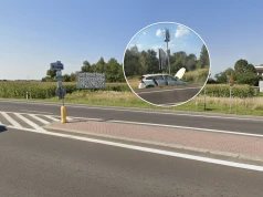 Kolizja na DK94 na trasie Rzeszów – Łańcut. Volvo zderzyło się z mercedesem, dwoje dzieci w szpitalu