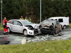 Z ostatniej chwili! Wypadek na pętli miejskiej w Ciechanowie. Cztery osoby poszkodowane