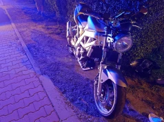Z ostatniej chwili: Zdarzenie drogowe z udziałem jednośladu. Motocyklistę odwieziono do szpitala