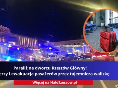 Paraliż na dworcu Rzeszów Główny! Saperzy i ewakuacja pasażerów przez tajemniczą walizkę