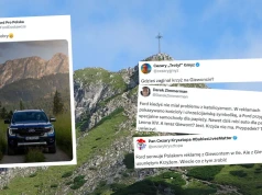 Ford został skrytykowany za reklamę, na której krzyż na Giewoncie jest za mało widoczny