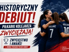 Historyczne zwycięstwo piłkarek Kolejarza Stróże!