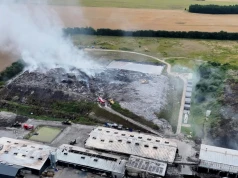 Pożar w Chlewnicy. Zwołano sztab kryzysowy