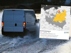 IMGW wydał ostrzeżenia I stopnia dla 4 województw