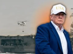 Koszmar na lotniskowcu? Trump ma inne zdanie. "Jest pięknie utrzymany"