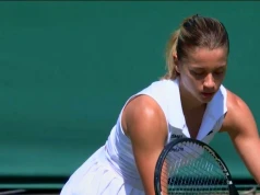 Tenis ziemny: Maja Chwalińska poza turniejem w Cincinnati.