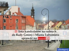Wybory uzupełniające w Lubomierzu. Znamy nazwiska kandydatów