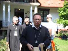 Ukraiński biskup dziękuje kard. Rysiowi. „Dostrzega nasz los i potrafi stanąć po stronie tych, którzy musieli opuścić ojczyznę”