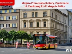 Utrudnienia dla pasażerów. Autobusy pojadą objazdami przez organizację Miejskiej Promenady Kultury