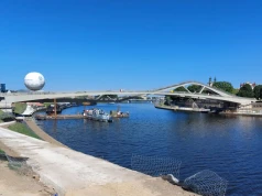 Kładka Kazimierz – Ludwinów nie będzie gotowa w tym tygodniu