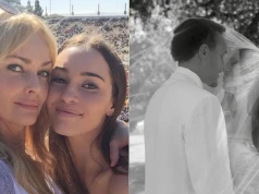 Tak Izabella Scorupco ubrała się na ślub córki. Wiedziała, jak skraść jej uwagę