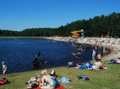 Czerwono na kąpielisku w Biłgoraju. Woda w Zalewie Bojary nie nadaje się do kąpieli