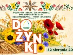 Mieszkańcy Łubianki podziękują za plony podczas gminnych dożynek