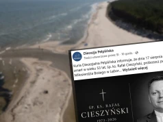Tragiczna śmierć nad Morzem Bałtyckim. Media: Nie żyje ksiądz Rafał Cieszyński