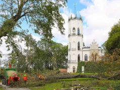 W parku w Opinogórze trwają intensywne prace