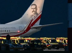 Na lotnisku w Jasionce wylądował samolot z kolejną grupą poszkodowanych pielgrzymów w wypadku na Węgrzech