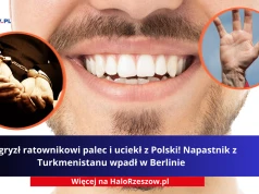 Odgryzł ratownikowi palec i uciekł z Polski! Napastnik z Turkmenistanu wpadł w Berlinie