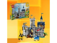 LEGO Creator 3w1 Średniowieczny zamek rycerzy konnych za 350 zł (cena kat. 520 zł) w Amazon PL