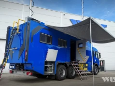 Polska zabudowa dla chorwackiej Obrony Cywilnej – Scania 500P z dwoma biurami