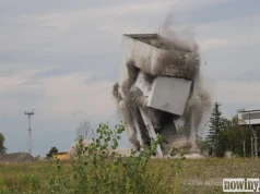 Skip byłej KWK Jas-Mos runął. Użyto 50 kg dynamitu