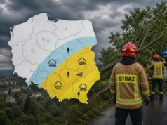 Nadciągają burze. Możliwe superkomórki i grad