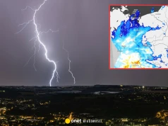 Superkomórka burzowa nad zachodnią Polską. Możliwe opady gradu