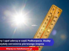Wichury i upał uderzą w część Podkarpacia. Służby wydały ostrzeżenia pierwszego stopnia