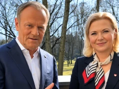 Premier Donald Tusk przyjechał do Krakowa. Wsparł Monikę Piątkowską i złożył deklaracje