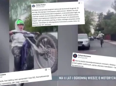 Podczas gdy policja walczy z nastolatkami na motorowerach, TVP promuje to jako fajną pasję dla dzieci