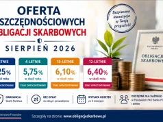 Oferta oszczędnościowych obligacji skarbowych – sierpień 2026