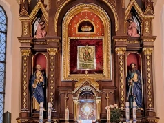Sanktuarium Matki Bożej Łaskawej w Lubaczowie. Modlił się tutaj Jan Paweł II