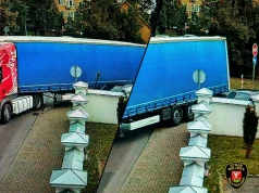 Uszkodził znak i auto, po czym odjechał. Ucieczka przed odpowiedzialnością może słono kosztować