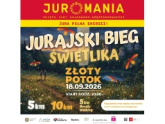 Rozświetlmy Jurę! Ruszyły zapisy na wyjątkowy Jurajski Bieg Świetlika w Złotym Potoku