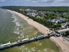 Nadpalone ciało mężczyzny znaleziono na promenadzie w Międzyzdrojach