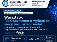 Jak wybrać spektrometr do weryfikacji składu metali? Zapraszamy na prelekcję podczas targów Control-Tech.