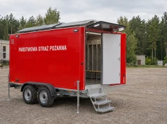 Akademia Pożarnicza planuje zakup dwóch mobilnych szatni